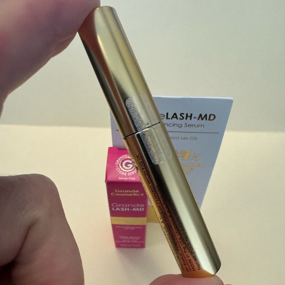 GRANDE COSMETICS GrandeLASH-MD Lash Enhancing Serum Mini 0.02oz Sealed NIB $24 - Picture 11 of 13